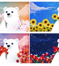 마스터폴라베어 외전 - 사계 (Master Polar Bear-The Four Seasons)